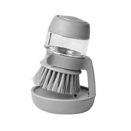 image-Kitchen Brush with Detergent Dispenser