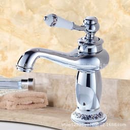 image-All-Copper Antique Basin Faucet Black