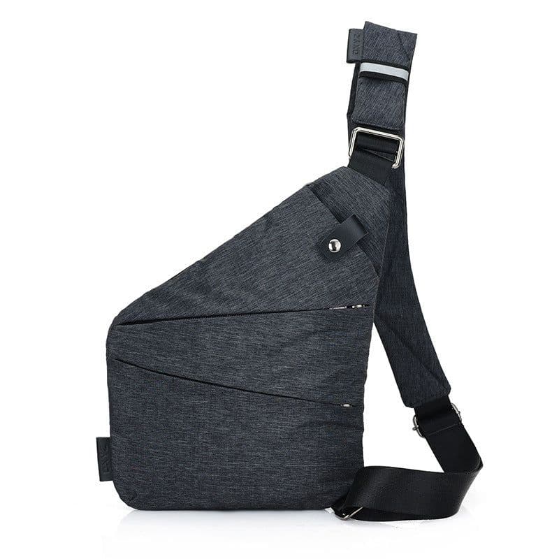 image-Digital Storage Chest Bag with Crossbody Strap