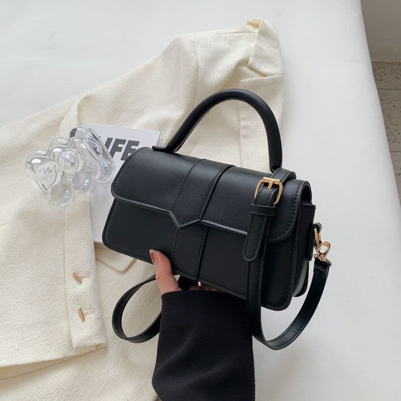 image-Fashenu Single Shoulder Crossbody Bag, Square