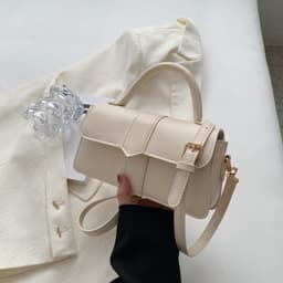 image-Fashenu Single Shoulder Crossbody Bag, Square