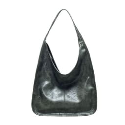 image-Retay Retro Textured PU Shoulder Bag Yellow