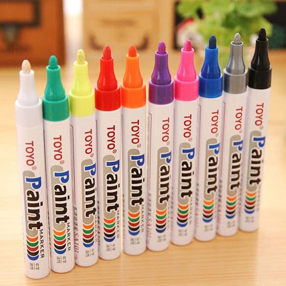 image-Toyo SA101 White Tire Marker Pen 2.0mm