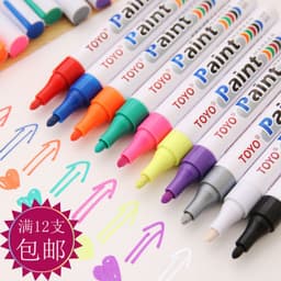 image-Toyo SA101 White Tire Marker Pen 2.0mm