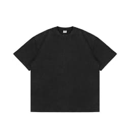 image-INF Men's Cotton T-Shirt Olive Green Loose Fit