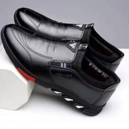 image-Men's Casual Leather Shoes LP-1 Lace-Up