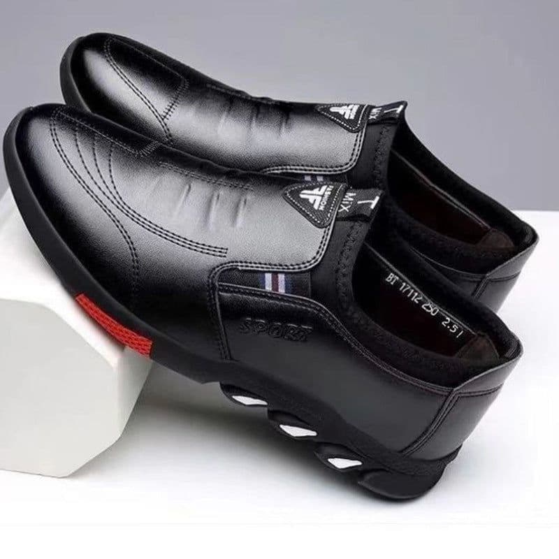 image-Men's Casual Leather Shoes LP-1 Lace-Up