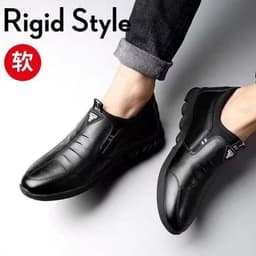 image-Men's Casual Leather Shoes LP-1 Lace-Up