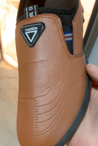 image-Men's Casual Leather Shoes LP-1 Lace-Up