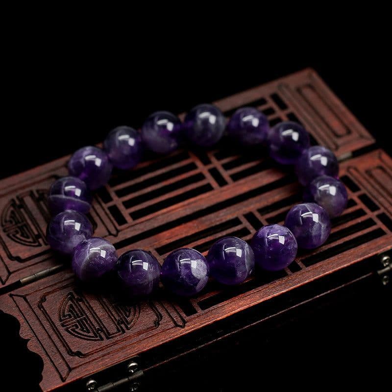image-Fei Yi Natural Amethyst Crystal Bracelet