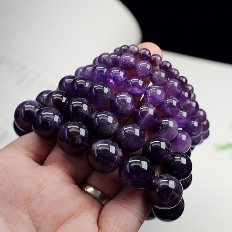 image-Fei Yi Natural Amethyst Crystal Bracelet