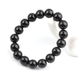 image-Black Agate Bracelet 18MM