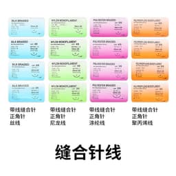 image-Medical Student Suture Training Kit with Needle