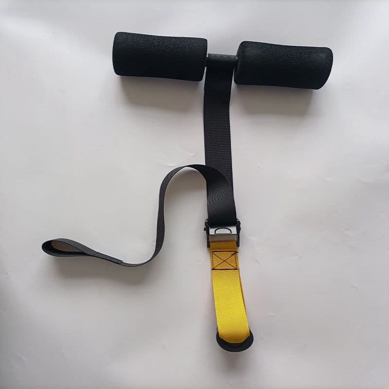 image-Adjustable Hamstring Curl Belt with Door Anchor