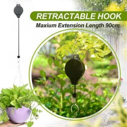 image-Gardening Telescopic Hook with Pulley System 8kg