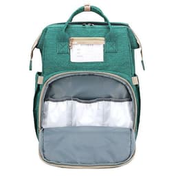 image-Portable Folding Crib Mummy Bag Portable