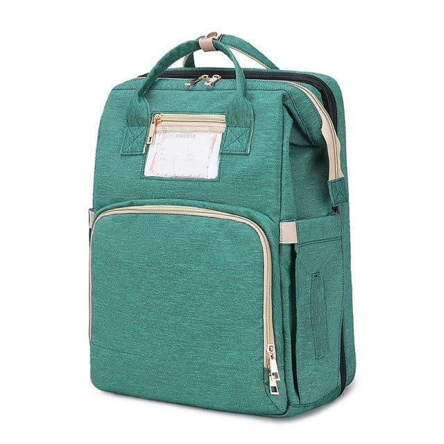 image-Portable Folding Crib Mummy Bag Portable