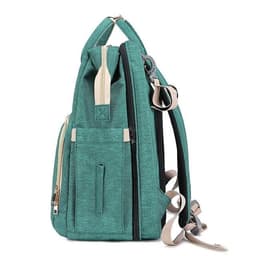 image-Portable Folding Crib Mummy Bag Portable