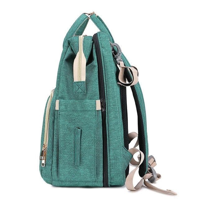 image-Portable Folding Crib Mummy Bag Portable