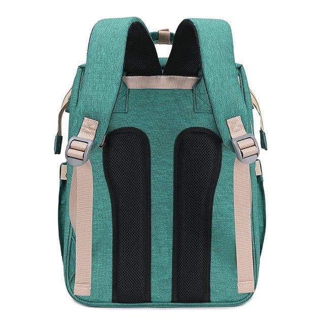 image-Portable Folding Crib Mummy Bag Portable