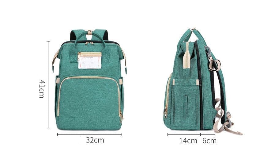 image-Portable Folding Crib Mummy Bag Portable