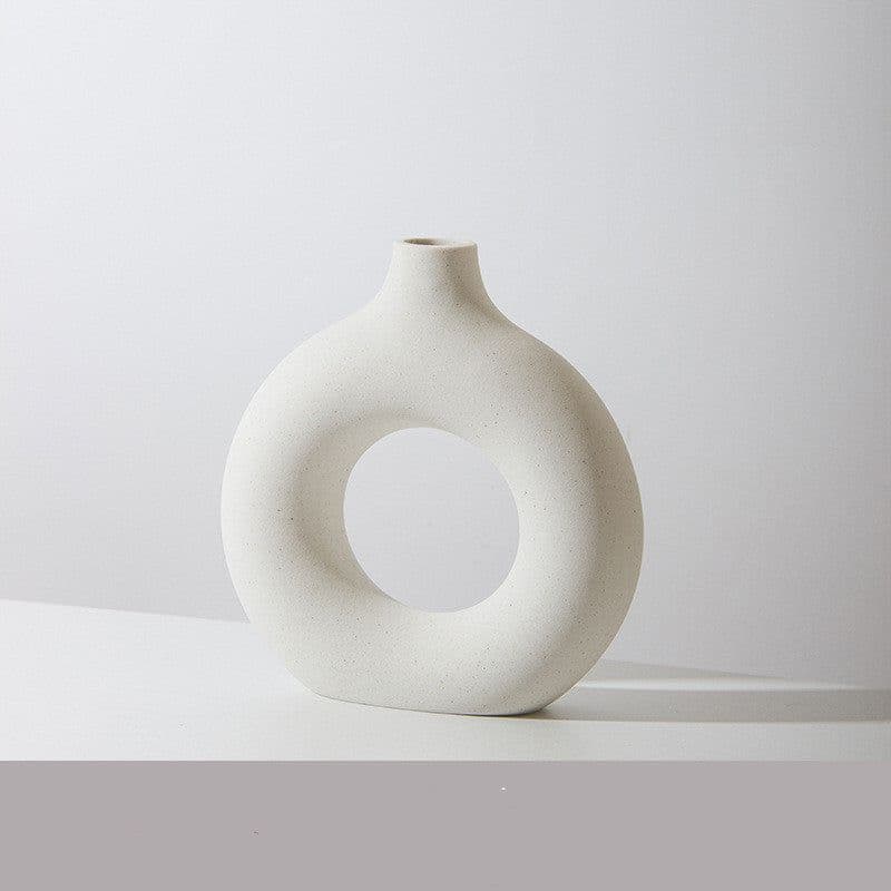 image-New Style Biscuit Vase Frosted Particle Flower Arranging Device