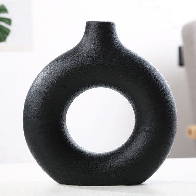 image-New Style Biscuit Vase Frosted Particle Flower Arranging Device