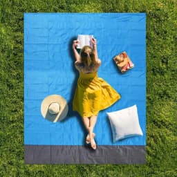 image-Portable Waterproof Picnic Mat Beach Mat Pocket Blanket