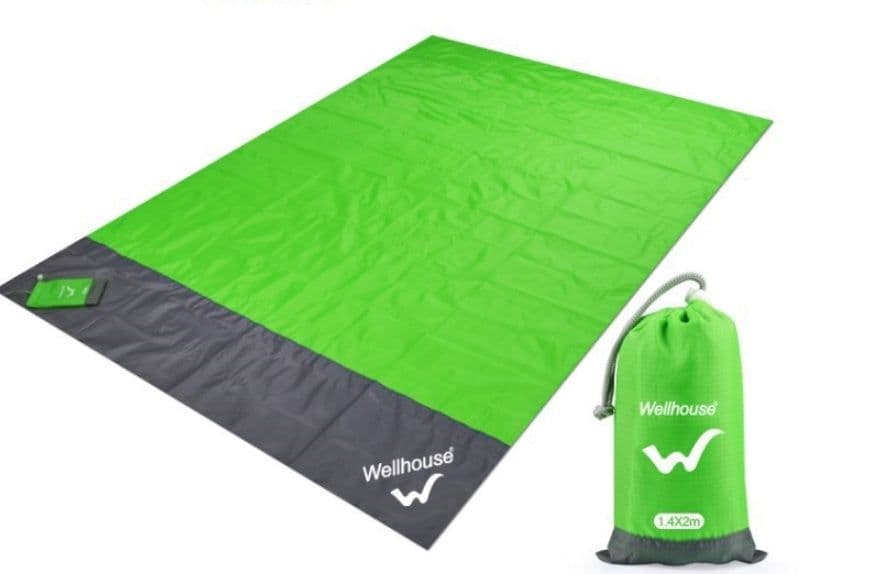 image-Portable Waterproof Picnic Mat Beach Mat Pocket Blanket