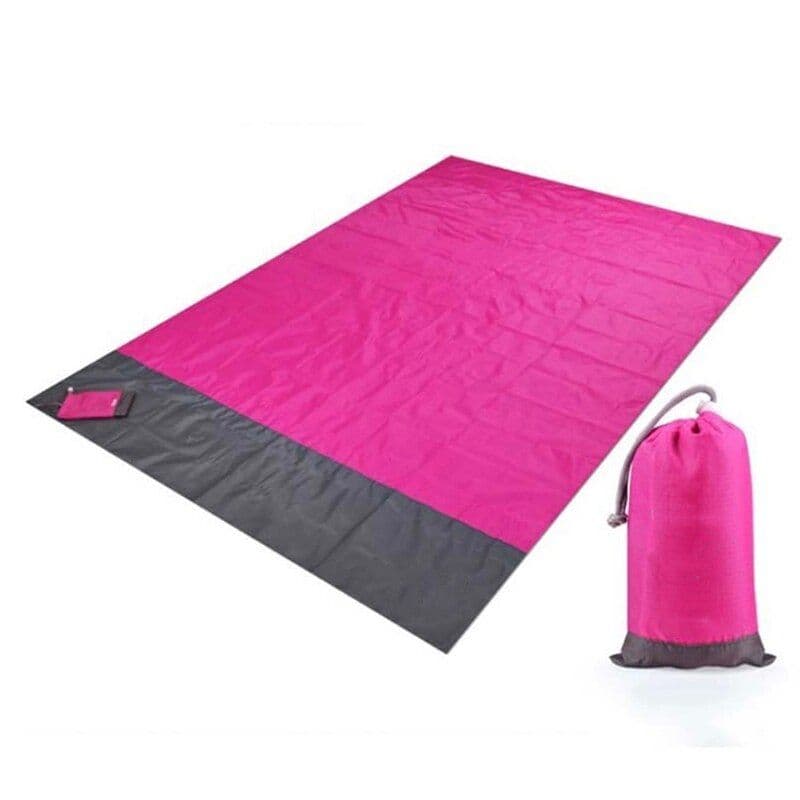 image-Portable Waterproof Picnic Mat Beach Mat Pocket Blanket