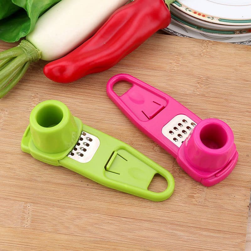 image-Kitchen Gadget Garlic Masher Seasoning Grinder