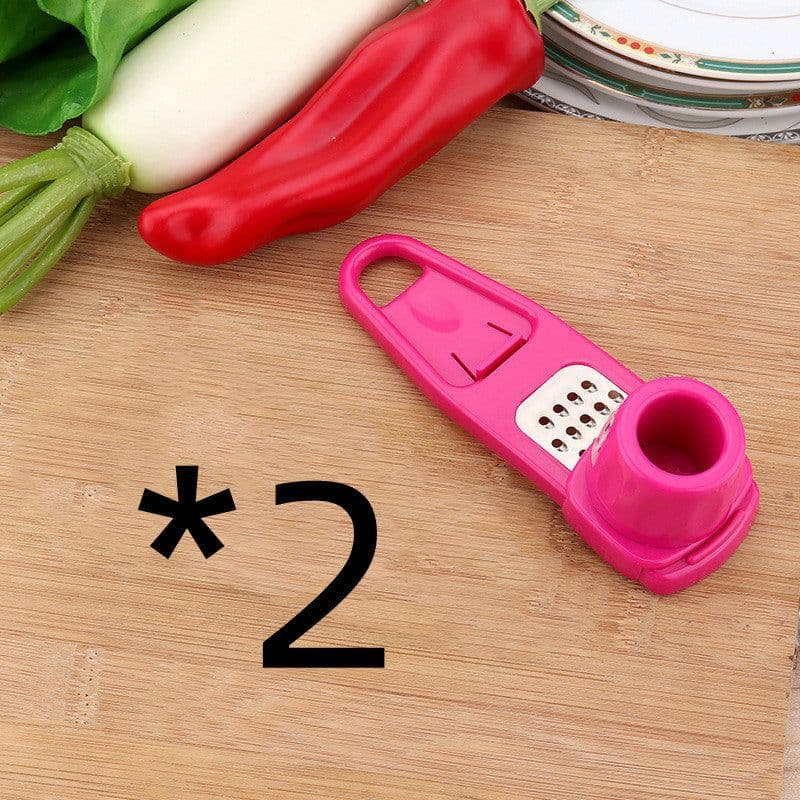 image-Kitchen Gadget Garlic Masher Seasoning Grinder