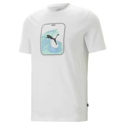image-T-shirt Puma Graphics Wave White Men