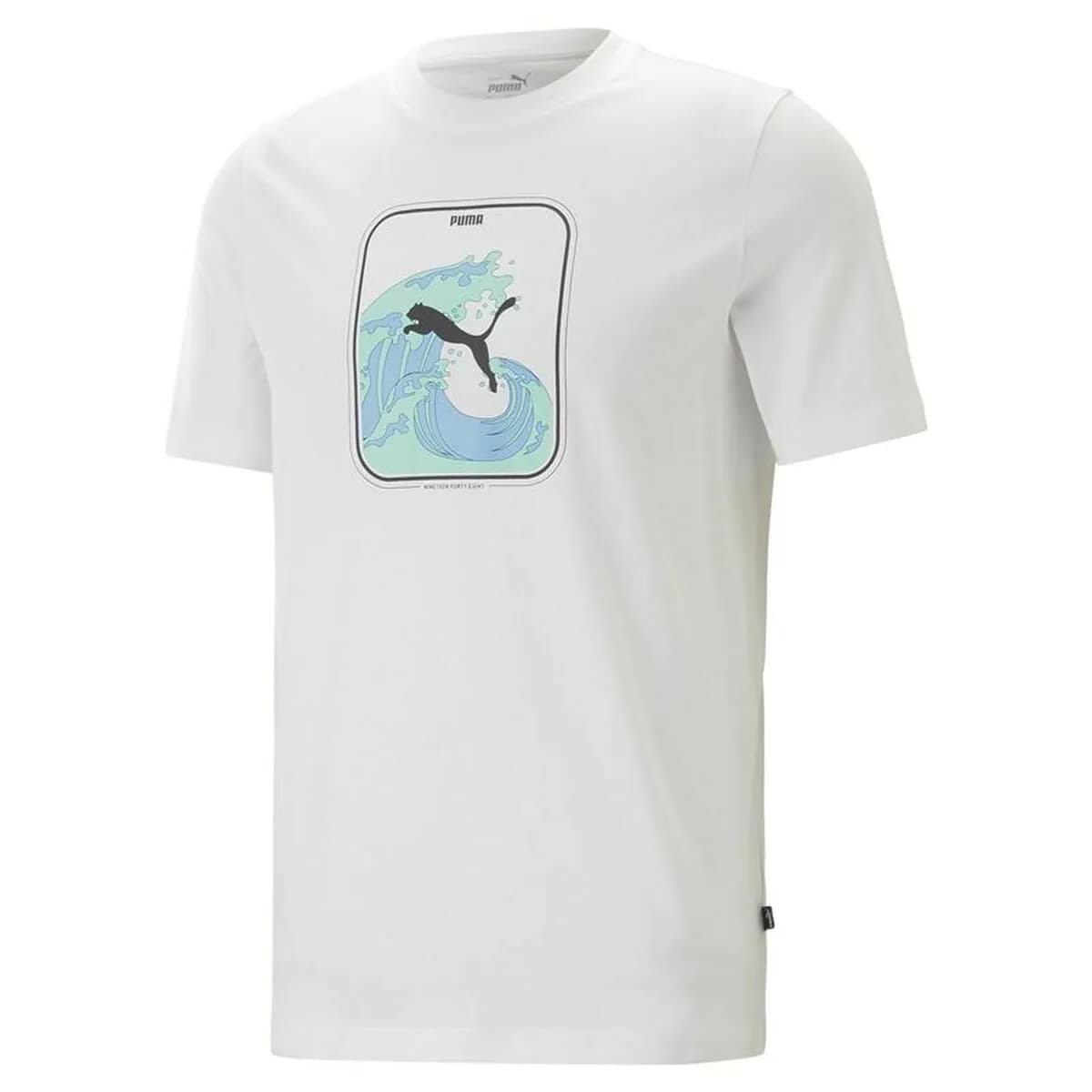 image-T-shirt Puma Graphics Wave White Men