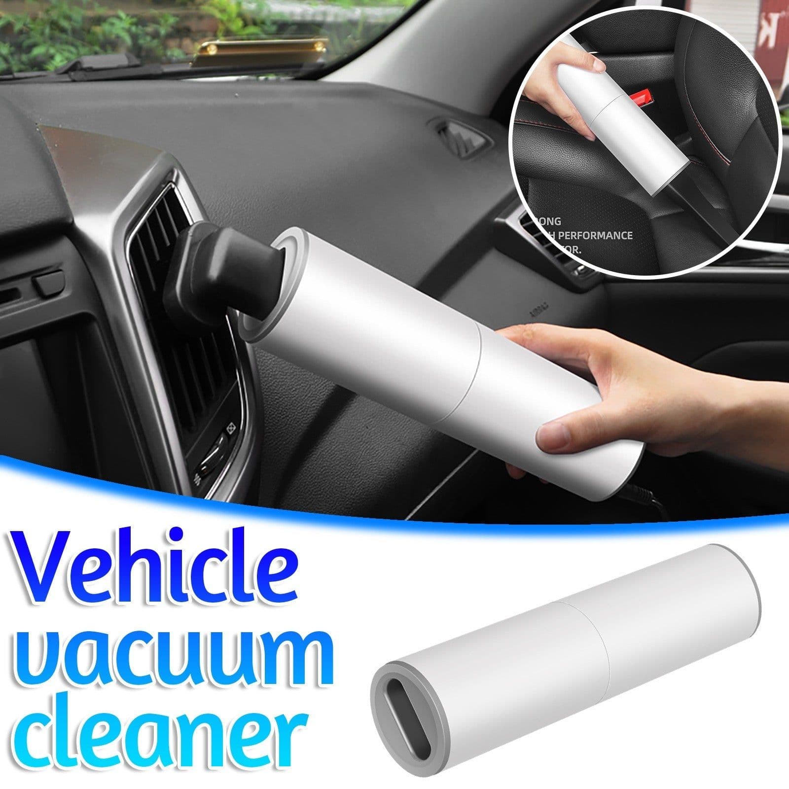 image-Portable Handheld Vacuum Cleaner 120W Car Charger