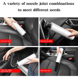 image-Portable Handheld Vacuum Cleaner 120W Car Charger