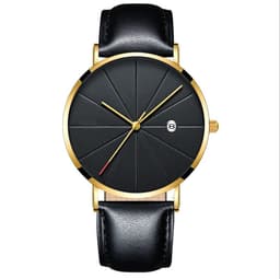 image-Simple calendar watch male creative waterproof quartz watch