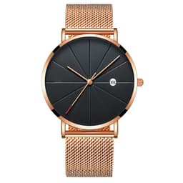 image-Simple calendar watch male creative waterproof quartz watch