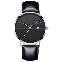 image-Simple calendar watch male creative waterproof quartz watch