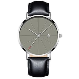 image-Simple calendar watch male creative waterproof quartz watch