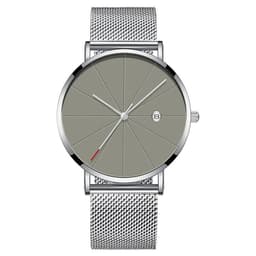 image-Simple calendar watch male creative waterproof quartz watch
