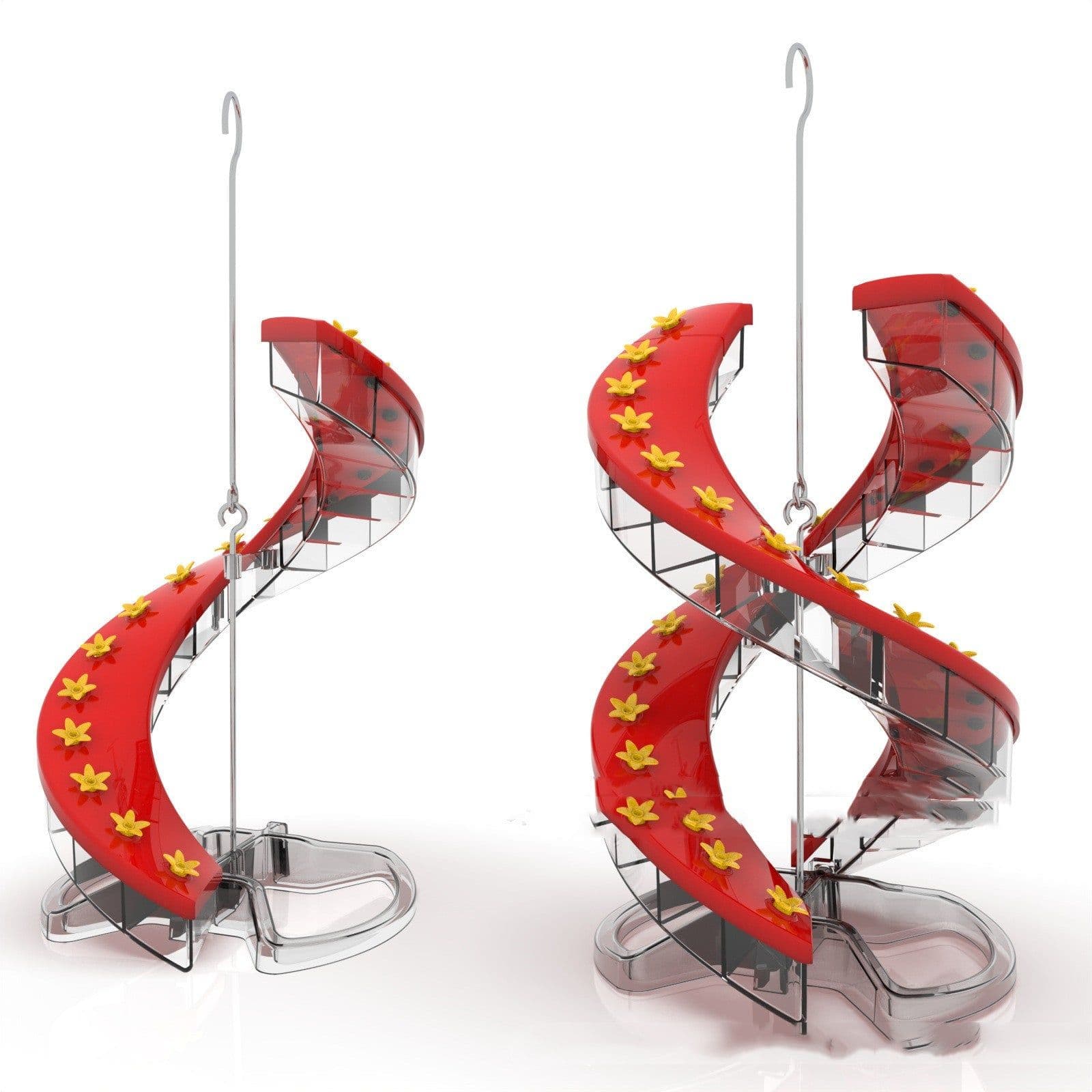 image-Climbing Ladder Spiral Hummingbird Feeder
