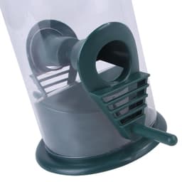 image-Pet Bird Feeder Feed Station Hanging Garden Plastic Birds Food Dispenser Feeders Outdoor Tree Garden Decoration