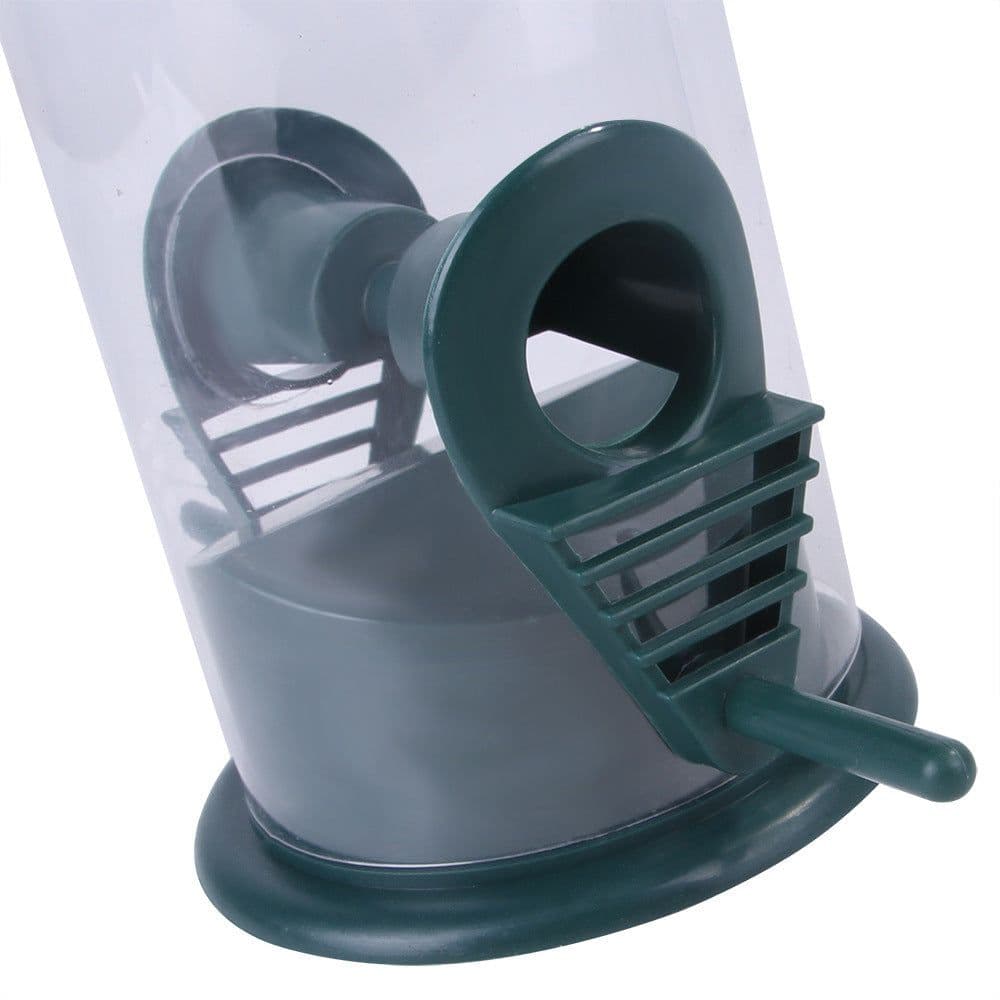 image-Pet Bird Feeder Feed Station Hanging Garden Plastic Birds Food Dispenser Feeders Outdoor Tree Garden Decoration