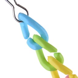 image-Xuanfeng Peony Wooden Swing and Biting Toy Articles