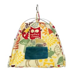 image-New Hanging Canvas Parrot Tent Bird Cage Pet Universal Bird Tent Hammock Small Pet Nest