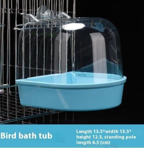 image-Bird With Tiger Skin Indigo Chin And Eye Embroidering Appliance