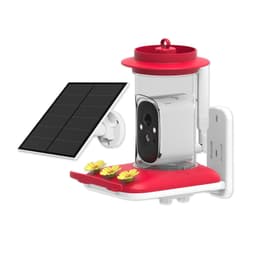 image-Intelligent Visual Hummingbird Water Feeder 5MP Pixel Outdoor HD