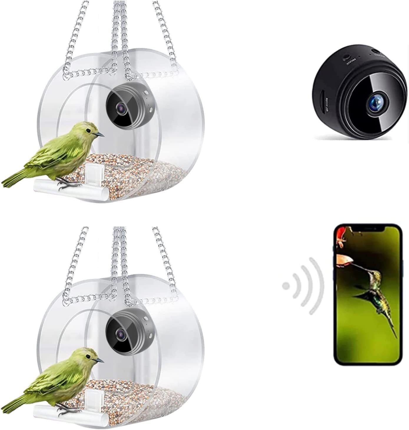 image-Pet Smart Feeder Outdoor Real-time Monitoring With HD Camera