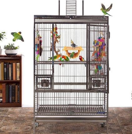 image-Parrot Pet Hamster Nest Warm Hammock Removable And Washable Hammock Window Sill Multi-color Hanging Cat Cradle